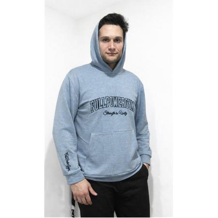 FULLPOWERGYM Y .MAVİ KAPŞONLU
