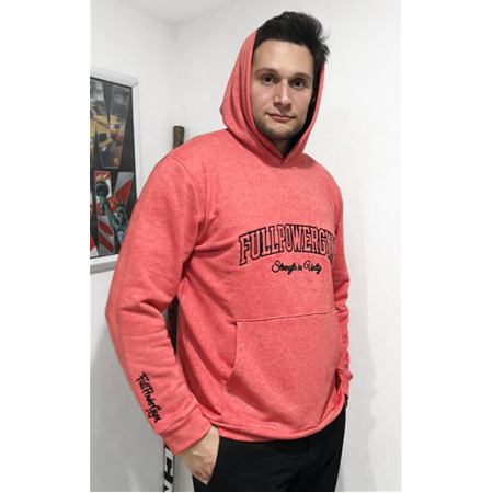 FULLPOWERGYM KIRMIZI KAPŞONLU