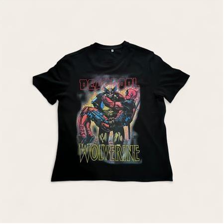 SİYAH KISA KOLLU TSHİRT MARVEL
