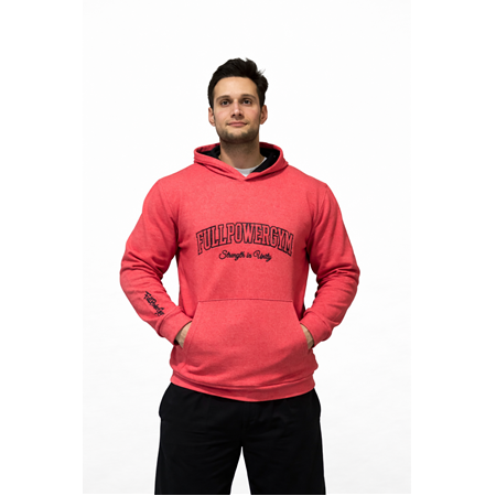 FULLPOWERGYM KIRMIZI KAPŞONLU
