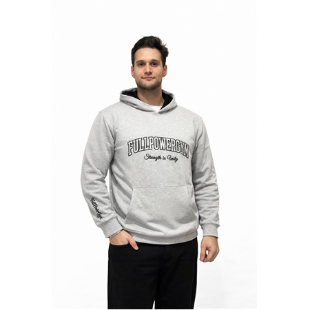 FULLPOWERGYM GRİ KAPŞONLU
